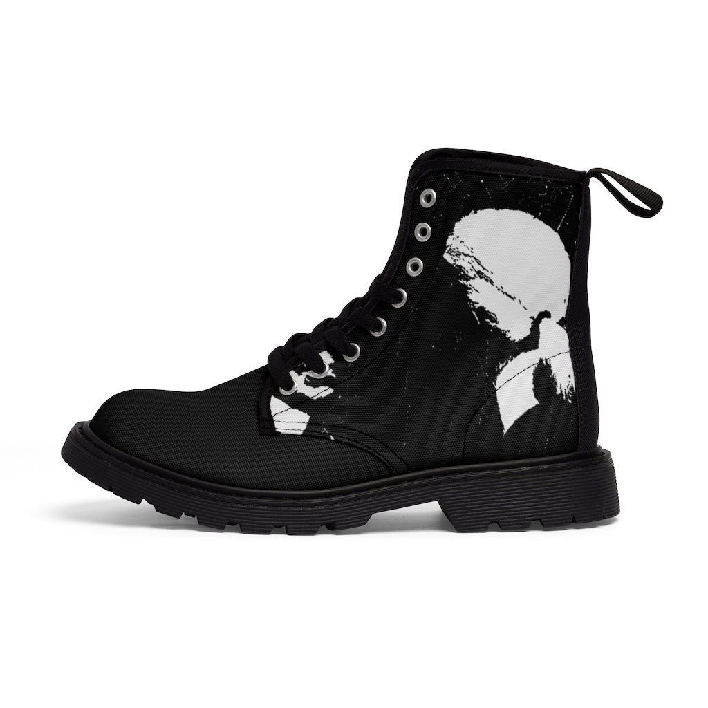 "Label Whore 3" Women's Canvas Boots