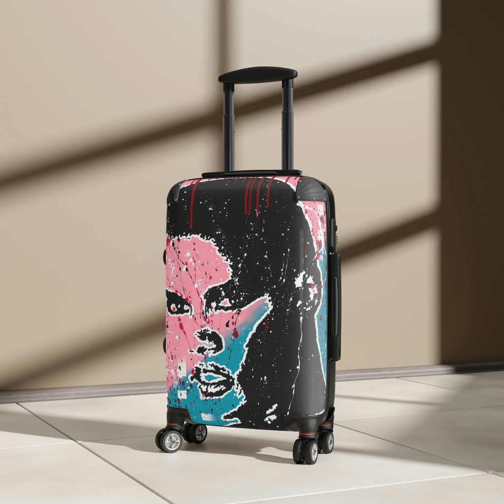 " Unbothered Inspired By Grace Jones" Suitcases