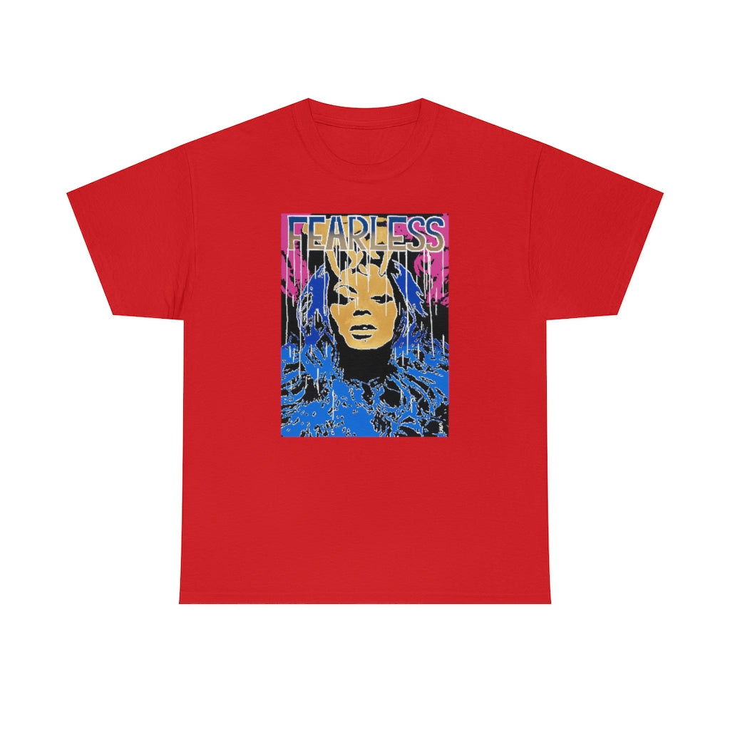 "Fearless" Unisex Heavy Cotton Tee