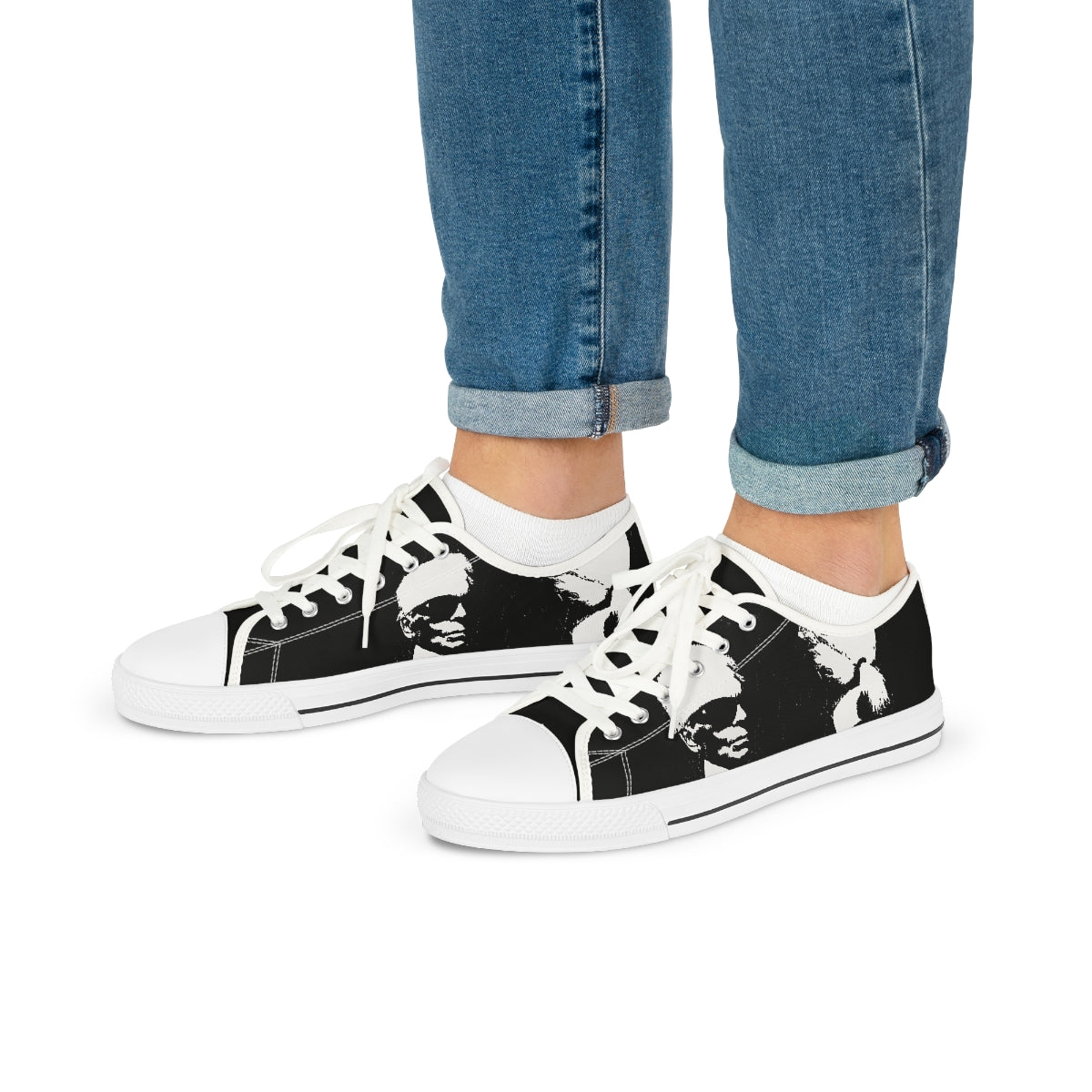 "Label Whore" Men's Low Top Sneakers