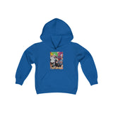 "Basquiat/Warhol Tribute" Youth Heavy Blend Hooded Sweatshirt