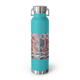 "Rebel With A Cause- Inspired By James Dean" Copper Vacuum Insulated Bottle, 22oz