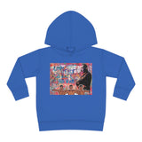 'No Hate Just Love" Toddler Pullover Fleece Hoodie