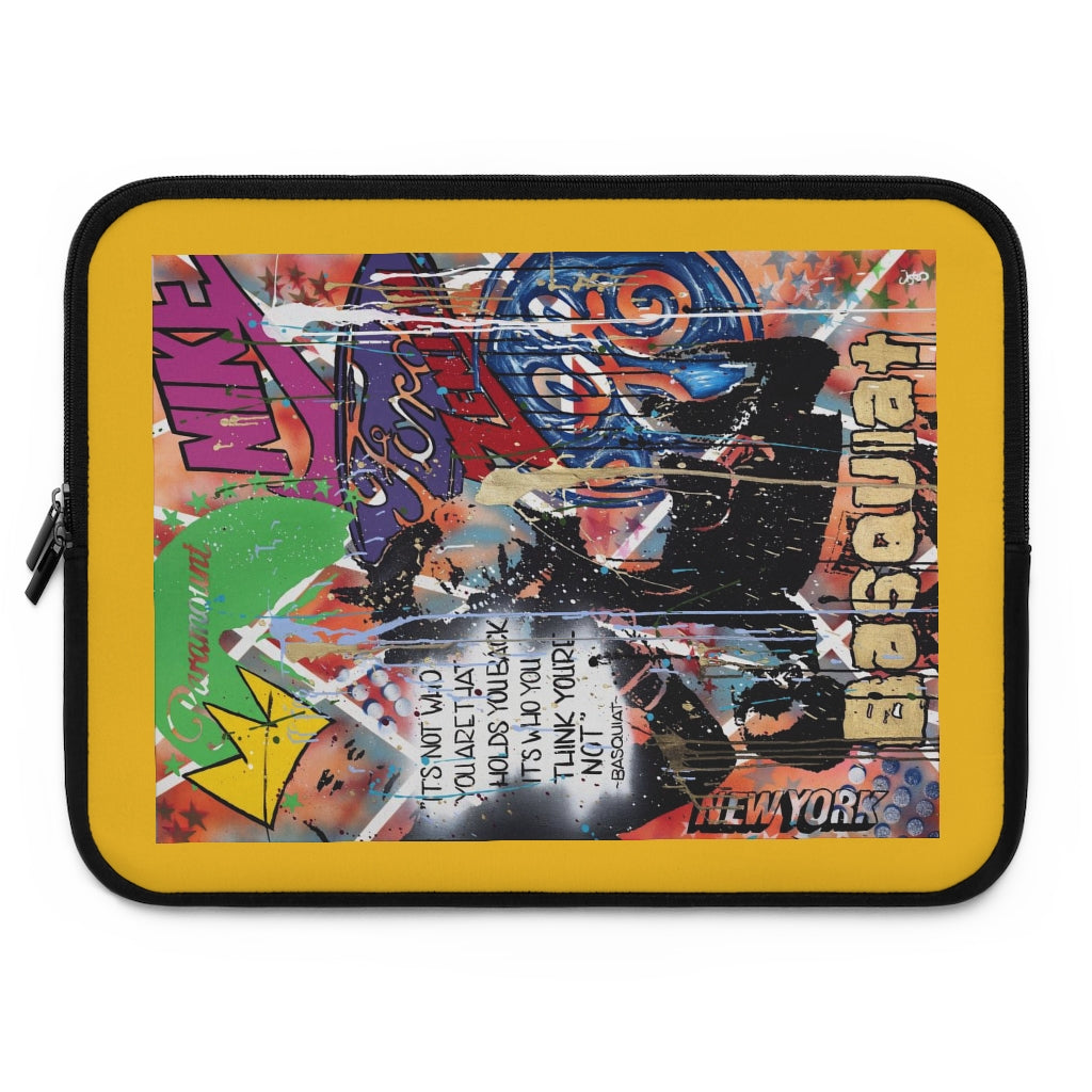 "Basquiat/Warhol Tribute" Laptop Sleeve