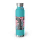 "Unbothered-Inspired By Grace Jones" Copper Vacuum Insulated Bottle, 22oz