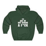 "The Art Of Not Giving A F*ck" Unisex Heavy Blend™ Hooded Sweatshirt