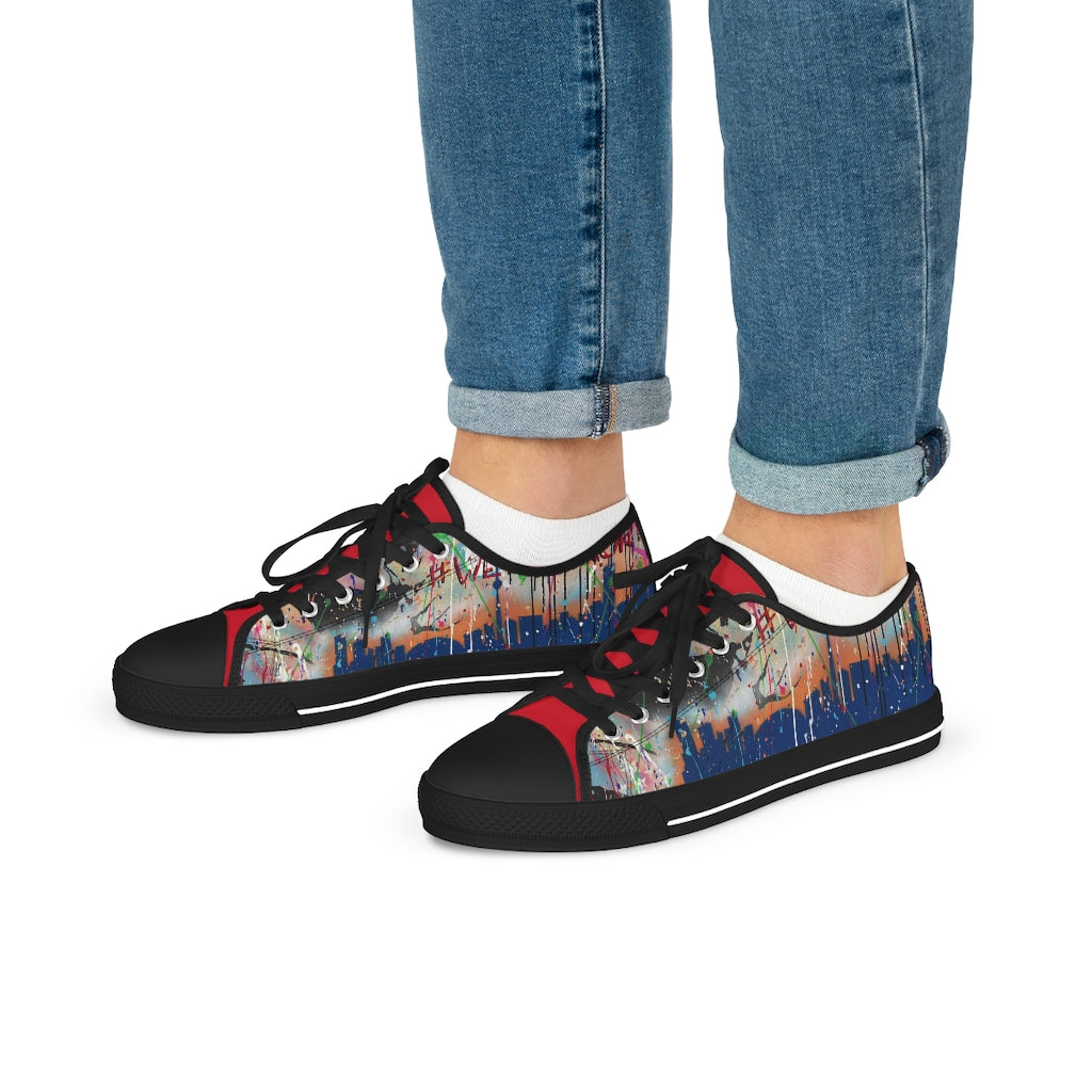 "Remember The North" Men's Low Top Sneakers
