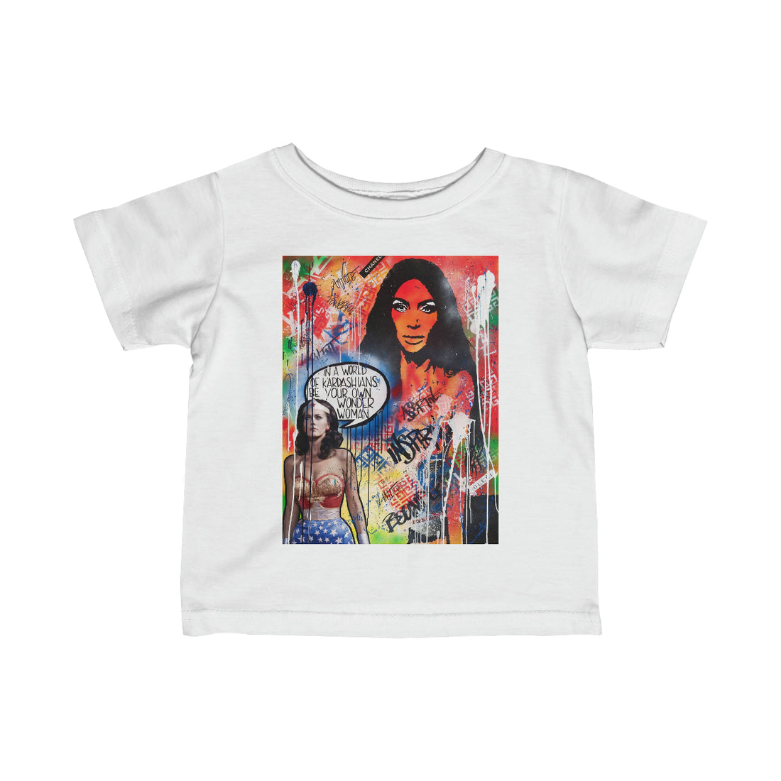 "Dare To Be Different" Infant Fine Jersey Tee