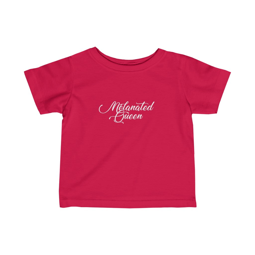 "Melanated Queen" Infant Fine Jersey Tee