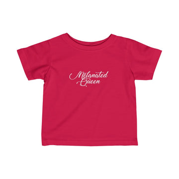 "Melanated Queen" Infant Fine Jersey Tee