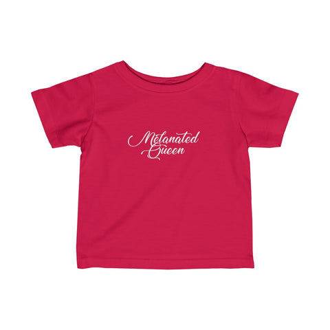 "Melanated Queen" Infant Fine Jersey Tee