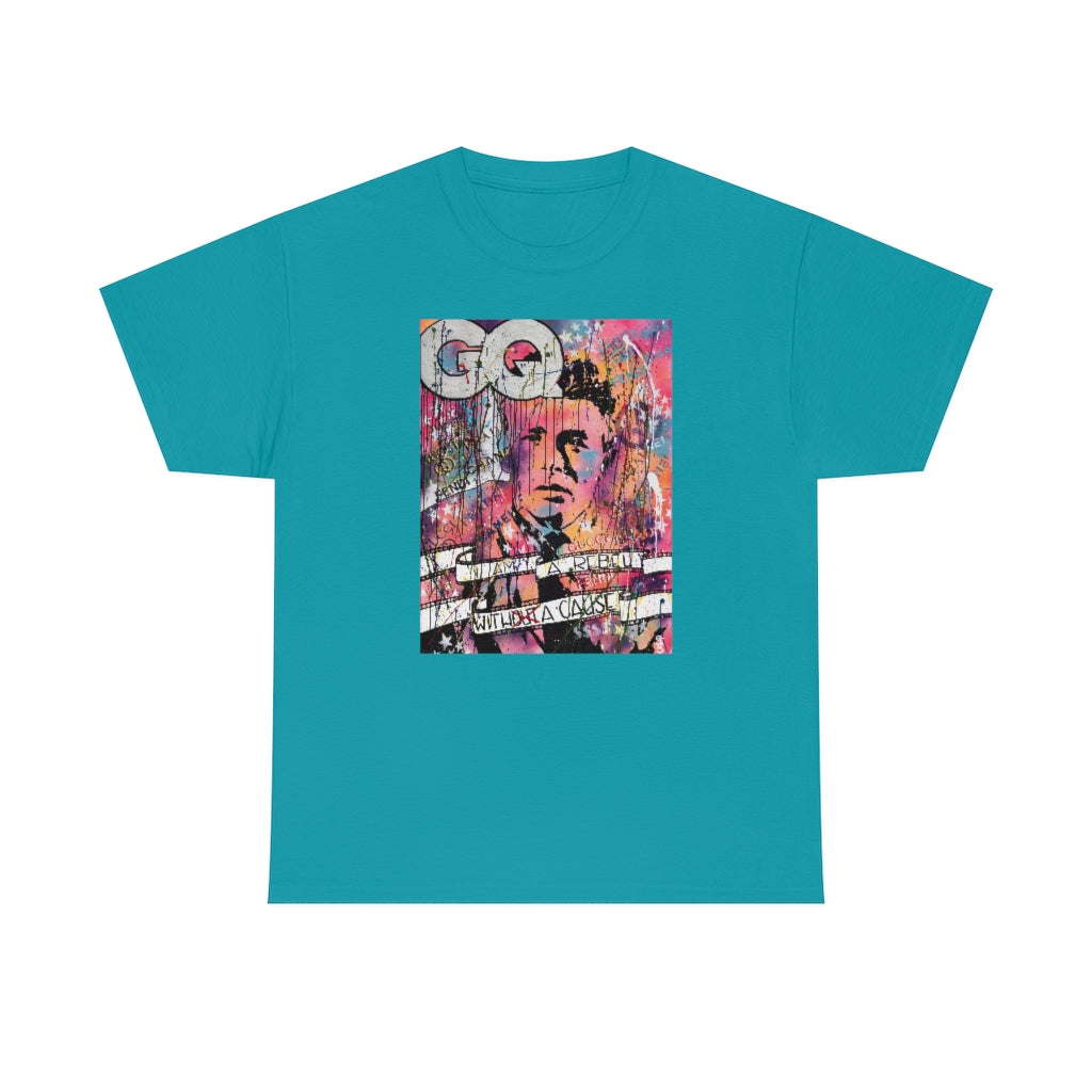 "Rebel With A Cause" Unisex Heavy Cotton Tee