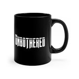 "Unbothered" 11oz Black Mug