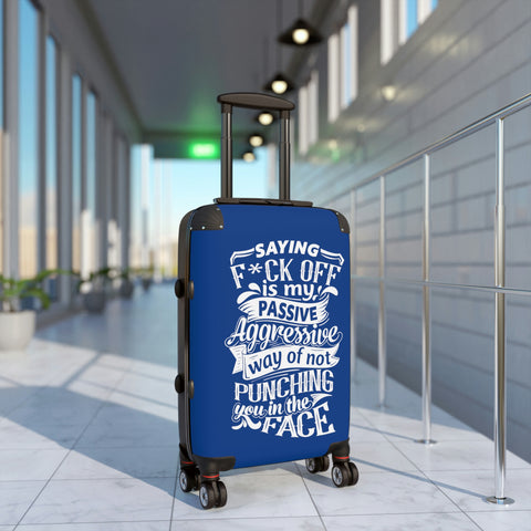 "Saying F*CK Off...." Suitcases