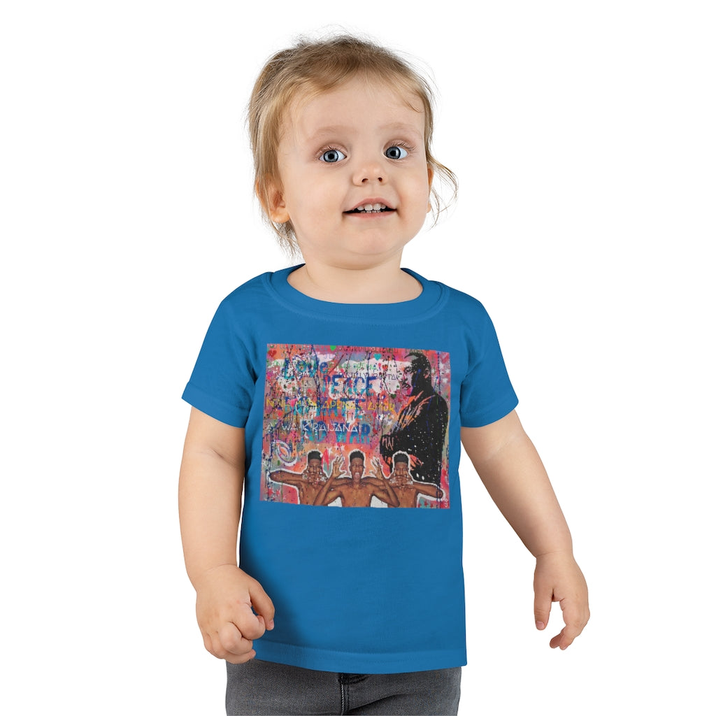 "No Hate Just Love" Toddler T-shirt