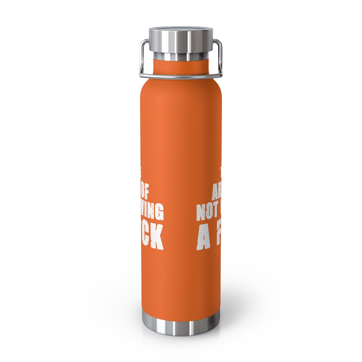 "The Art Of Not Giving A F*CK" Copper Vacuum Insulated Bottle, 22oz