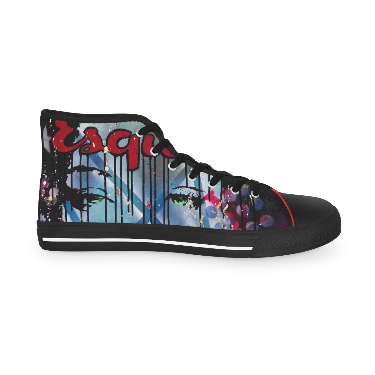 "Be The Boss" Men's High Top Sneakers