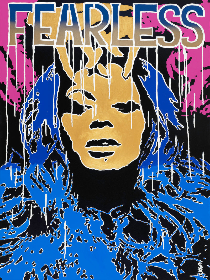 "Fearless-Beyonce Inspired" Hahnemühle Print