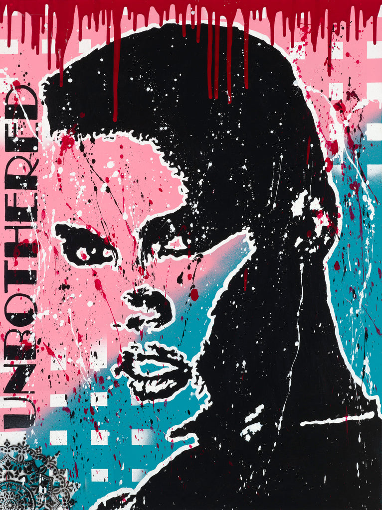 "Unbothered-Inspired By Grace Jones" Hahnemühle Print