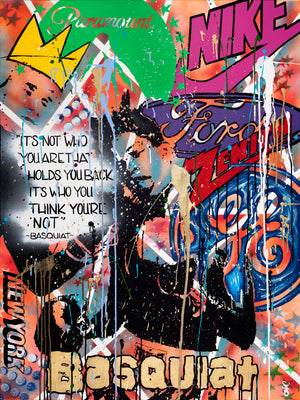“Basquiat /Warhol Tribute” Original