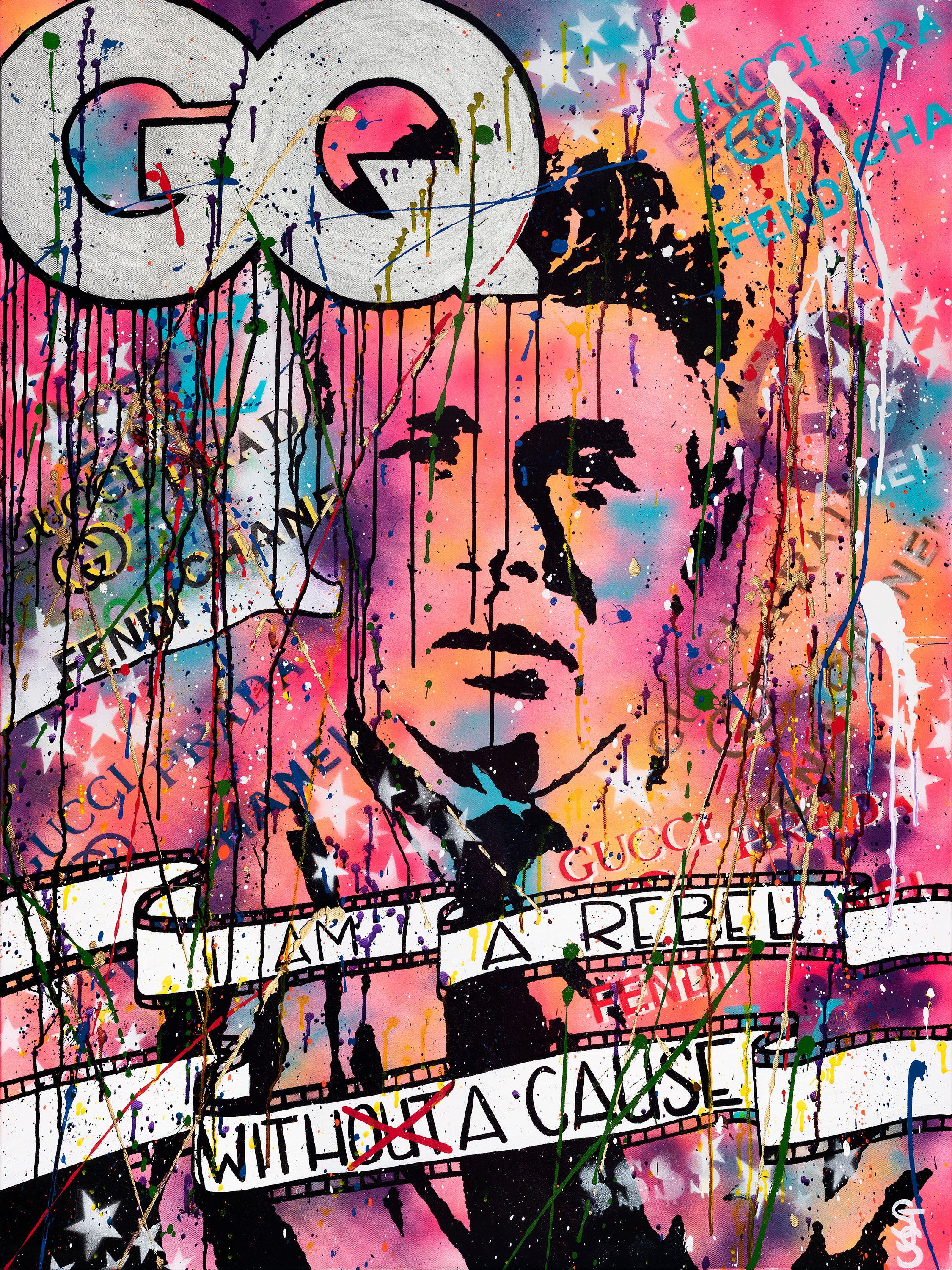 “Rebel With A Cause-James Dean” Original