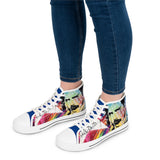" Find Your Inner Queen" Women's High Top Sneakers