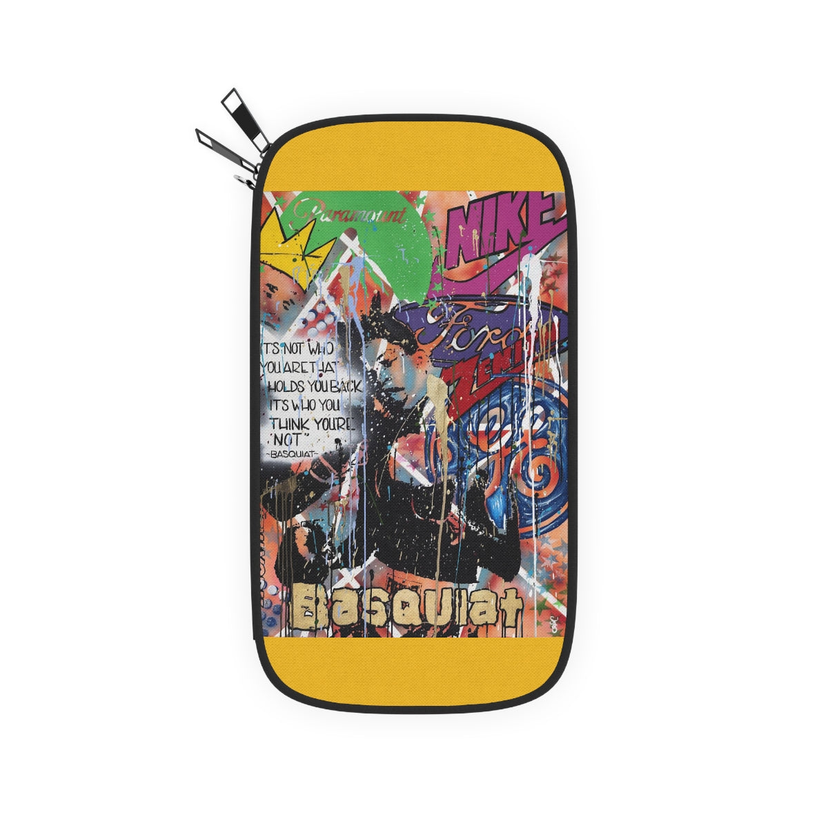 "Basquiat/Warhol Tribute" Passport Wallet