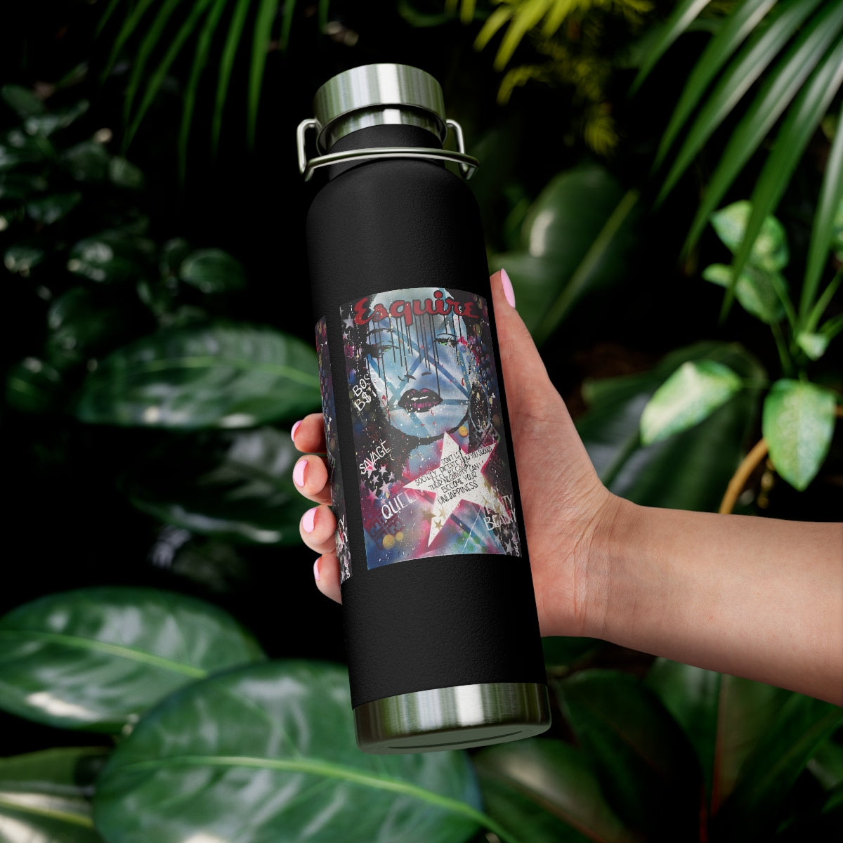 "Be The Boss-Inspired By Rihanna" Copper Vacuum Insulated Bottle, 22oz