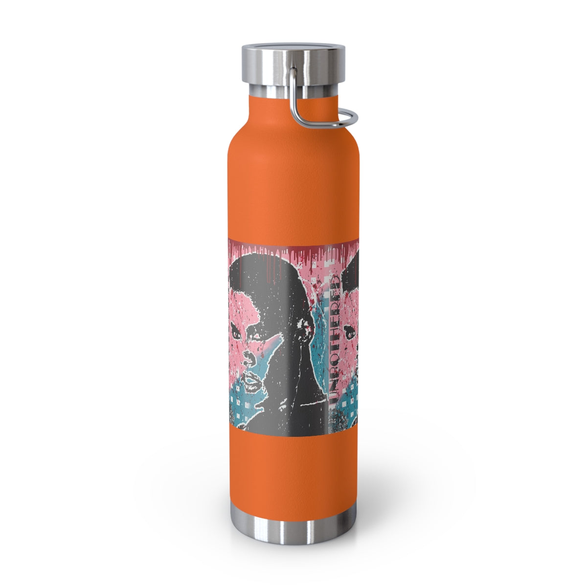 "Unbothered-Inspired By Grace Jones" Copper Vacuum Insulated Bottle, 22oz