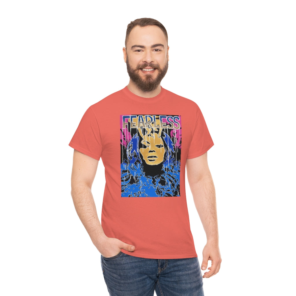 "Fearless" Unisex Heavy Cotton Tee