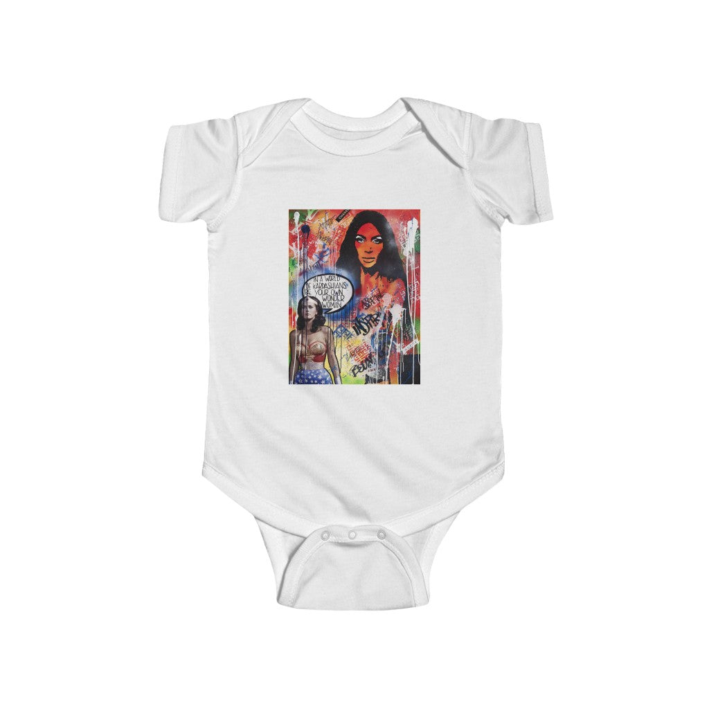"Dare To Be Different" Infant Fine Jersey Bodysuit