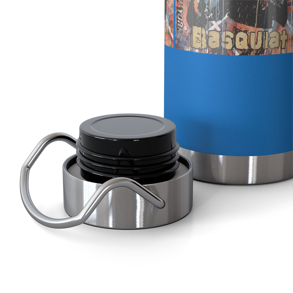 "Basquiat/Warhol Tribute" Copper Vacuum Insulated Bottle, 22oz