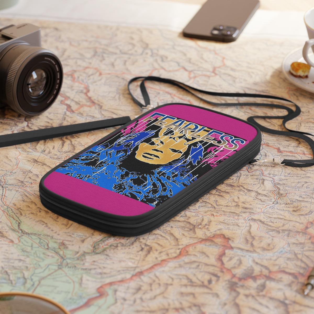 "Fearless-Beyonce" Passport Wallet