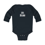 "100% Melanin" Infant Long Sleeve Bodysuit