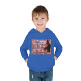 'No Hate Just Love" Toddler Pullover Fleece Hoodie