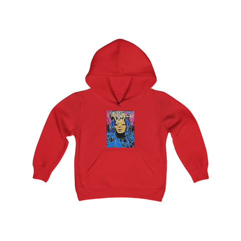 "Fearless-Inspired By Beyonce" Youth Heavy Blend Hooded Sweatshirt