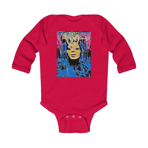 "Fearless" Infant Long Sleeve Bodysuit