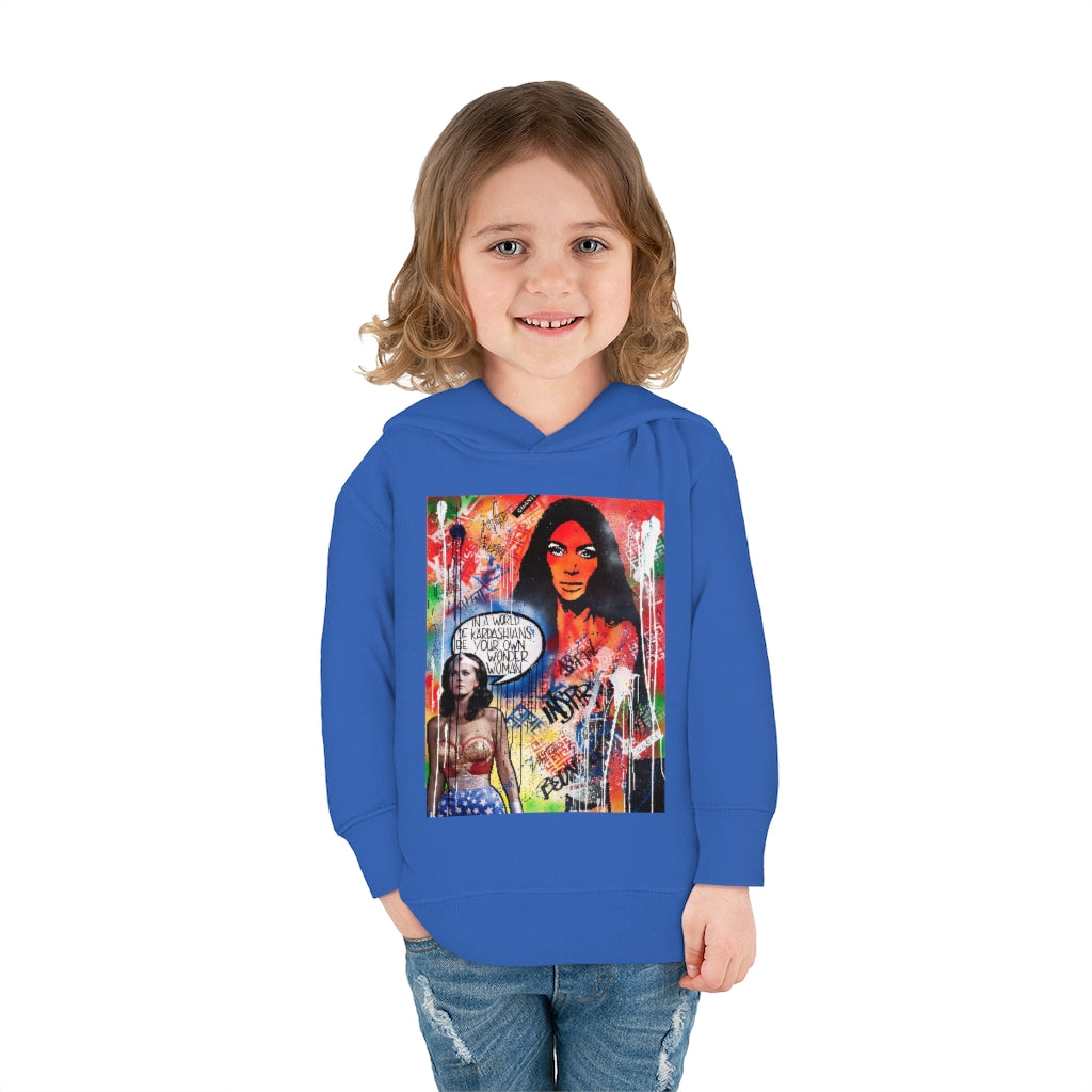 "Dare To Be Different" Toddler Pullover Fleece Hoodie