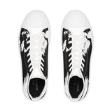 "Label Whore Inspired By Karl Lagerfeld" Men's High Top Sneakers