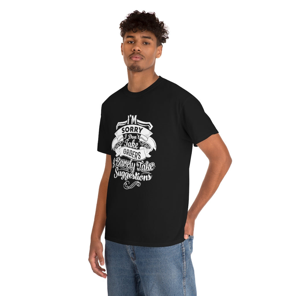 "I'm Sorry...." Unisex Heavy Cotton Tee