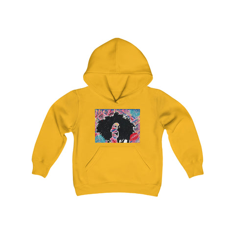 "Embodied" Youth Heavy Blend Hooded Sweatshirt