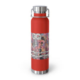 "Rebel With A Cause- Inspired By James Dean" Copper Vacuum Insulated Bottle, 22oz