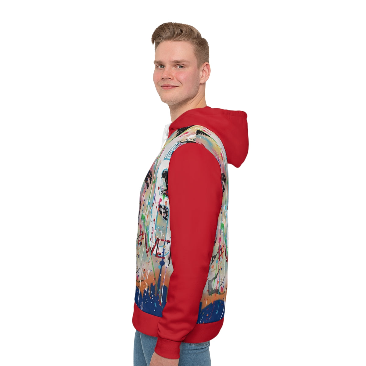 "Remember The North" Men's All-Over-Print Hoodie