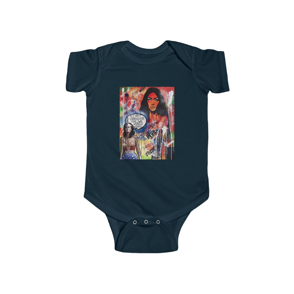 "Dare To Be Different" Infant Fine Jersey Bodysuit