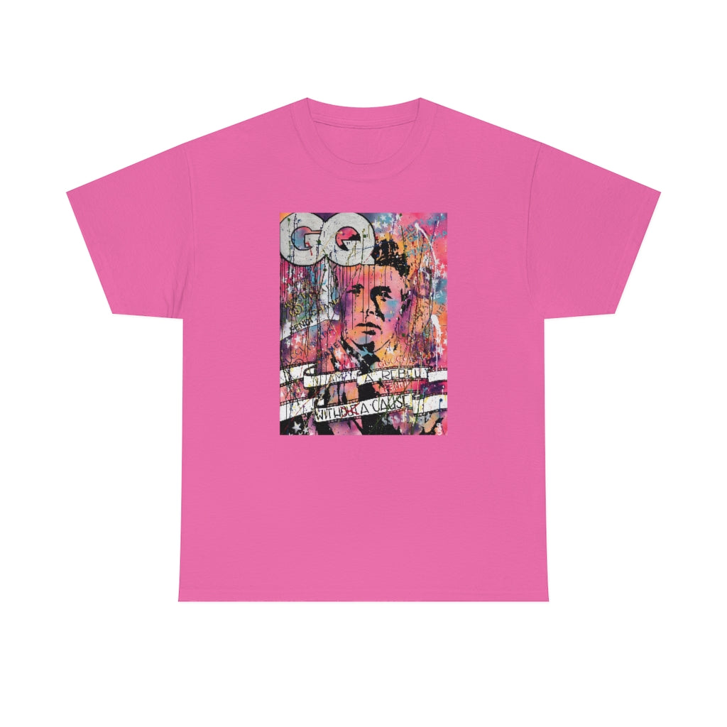 "Rebel With A Cause" Unisex Heavy Cotton Tee