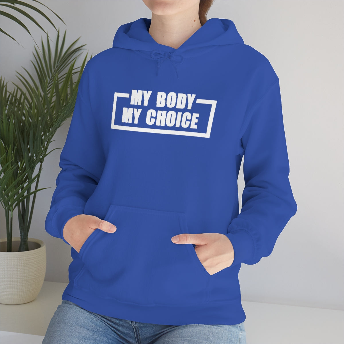 "My Body My Choice" Unisex Heavy Blend™ Hooded Sweatshirt