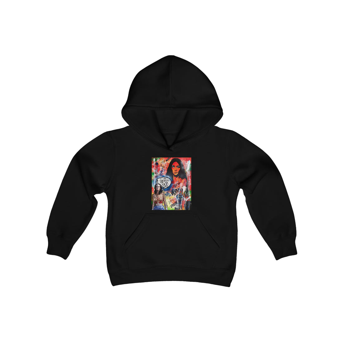 "Dare To Be Different-Inspired By Kim K" Youth Heavy Blend Hooded Sweatshirt