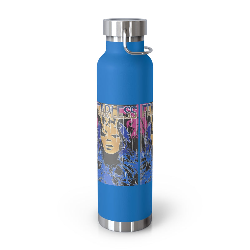 " Fearless-Inspired By Beyonce" Copper Vacuum Insulated Bottle, 22oz