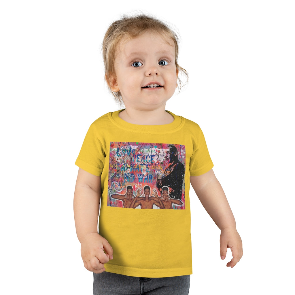 "No Hate Just Love" Toddler T-shirt