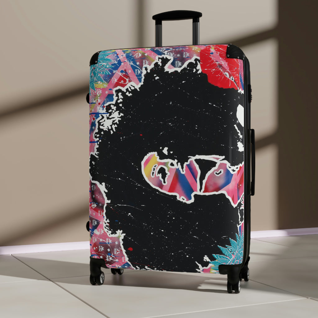 "Embodied Inspired By Diana Ross" Suitcases